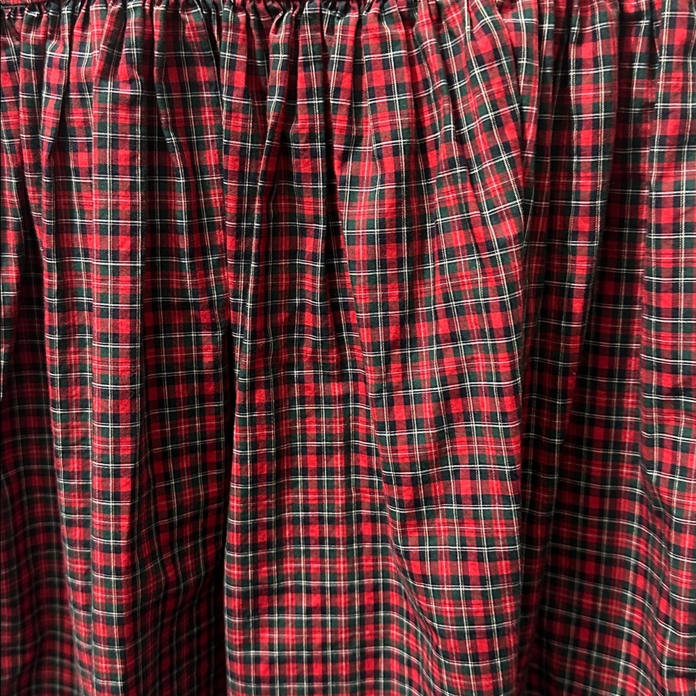 Polo Ralph Lauren Red Blue White‎ Plaid Christmas Holiday Dress Kids Size 4 - Picture 9 of 9